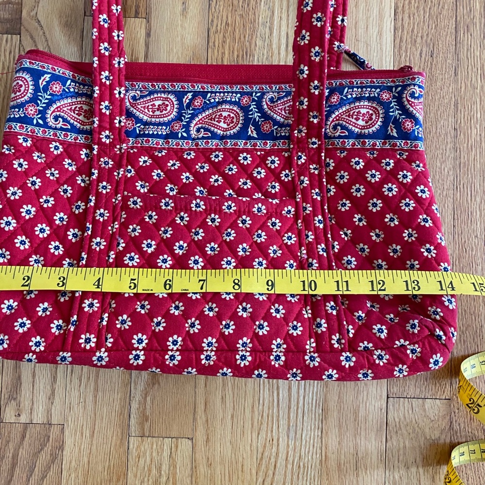 Vintage Vera Bradley bag w6 interior pockets - Picture 6 of 9